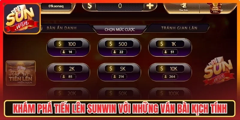 Tiến Lên Sunwin - Trải Nghiệm Đánh Bài Đỉnh Cao 2026